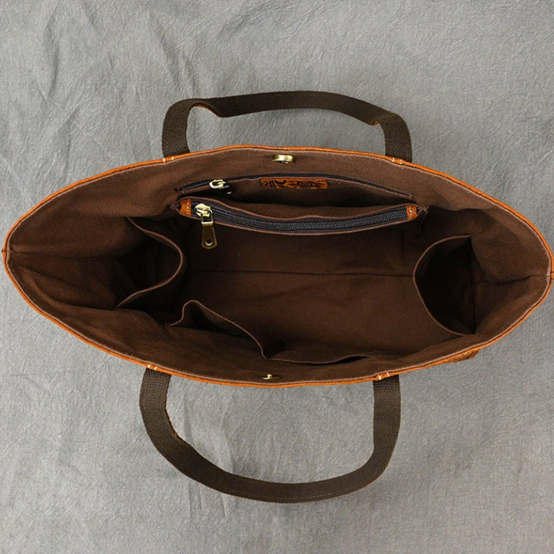 Amberleaf – Leather Tote Bag
