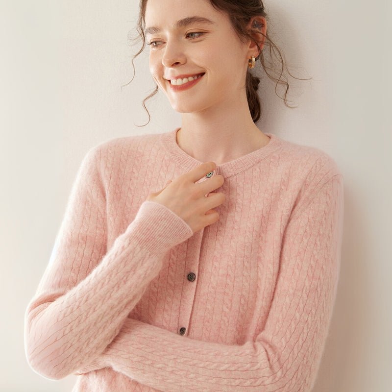 Averie – Cashmere Cardigan - Hilltop Nord