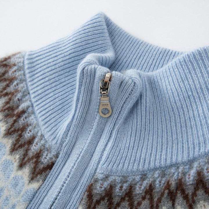 Windward – Cashmere Wool Cardigan - Hilltop Nord