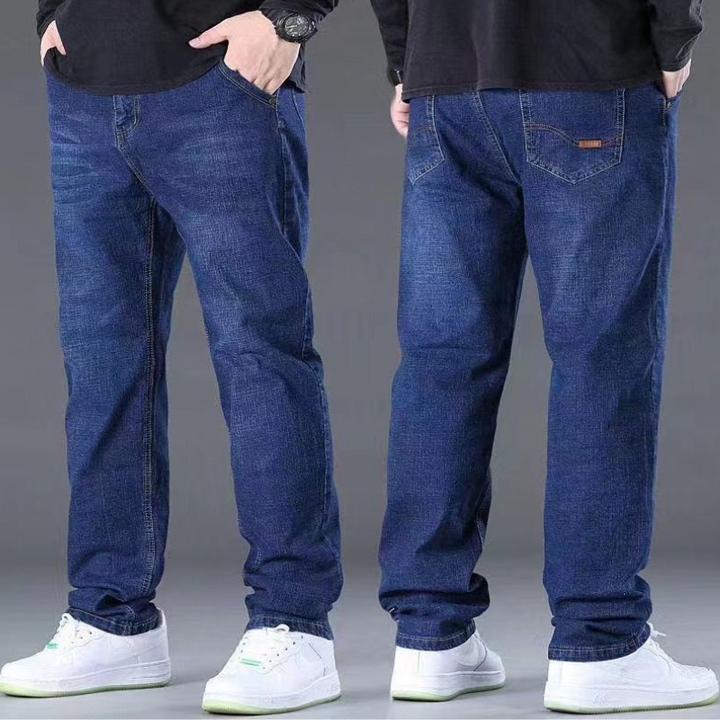 Relaxed Fit Stretch Jeans