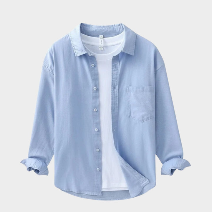 Coastline - Linen Button - Up - Hilltop Nord
