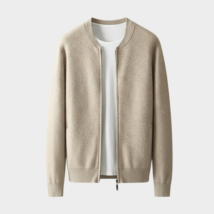 Fairmont - Wool Zip Cardigan - Hilltop Nord