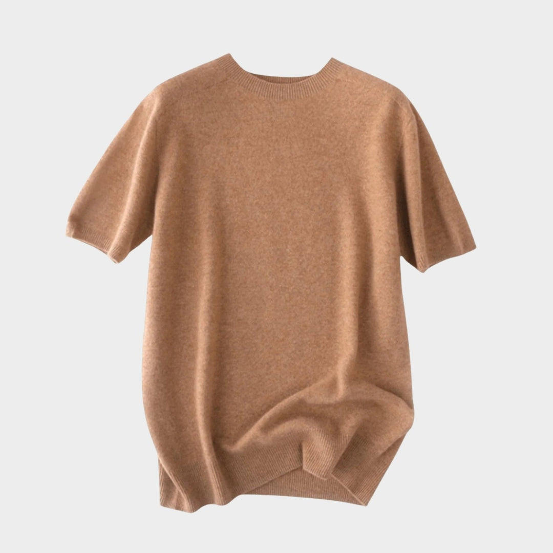 Milo – Wool Knit T-Shirt - Hilltop Nord