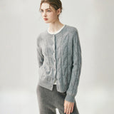Ridgecable – Cashmere Wool Cardigan