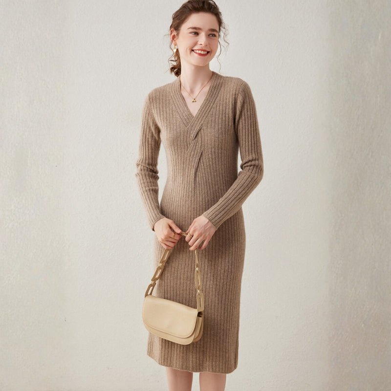 Mistveil – Cashmere Wool Dress - Hilltop Nord