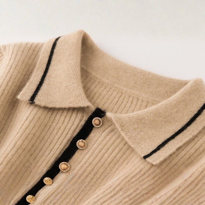 Aveline – Cashmere Wool Sweater - Hilltop Nord