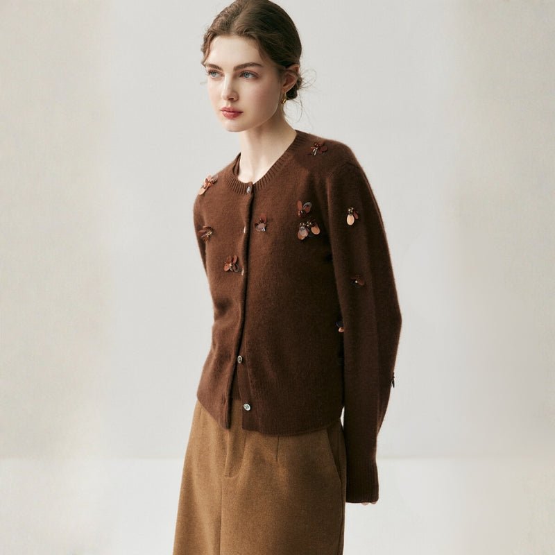 Whisperwing – Cashmere Wool Cardigan - Hilltop Nord