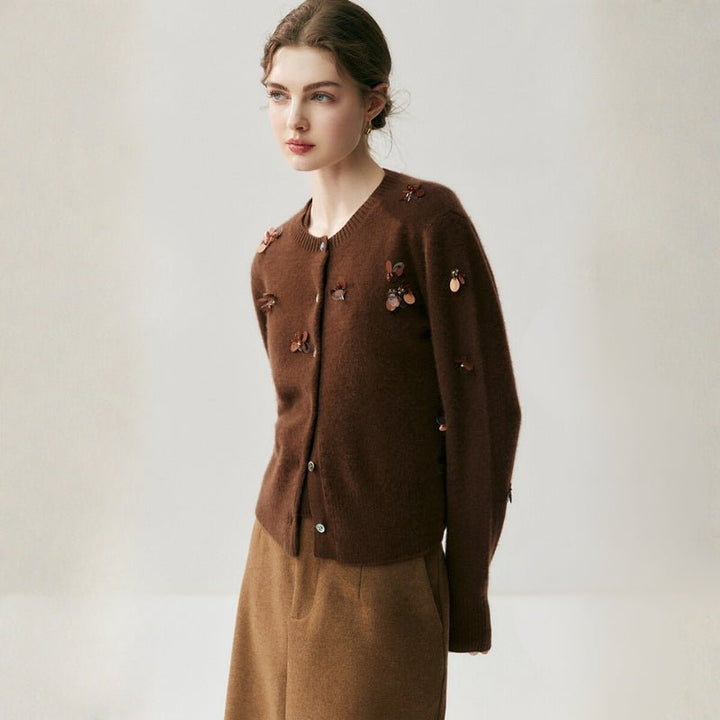 Whisperwing – Cashmere Wool Cardigan - Hilltop Nord