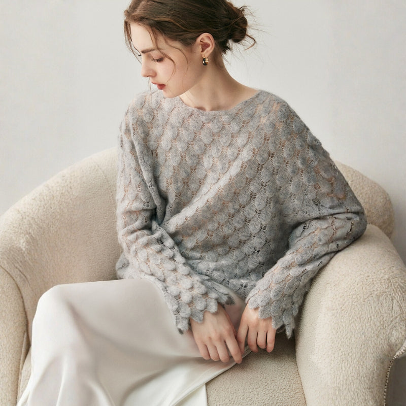 Scaleweave – Cashmere Wool Sweater