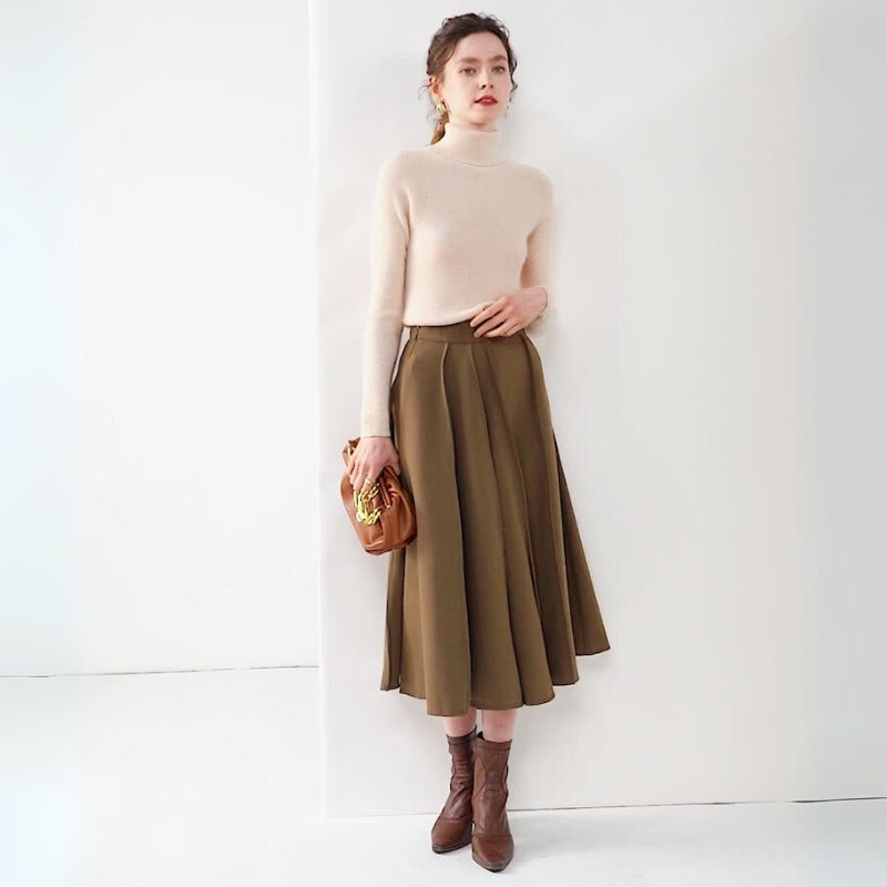 Bloom – Cashmere Turtleneck Sweater - Hilltop Nord