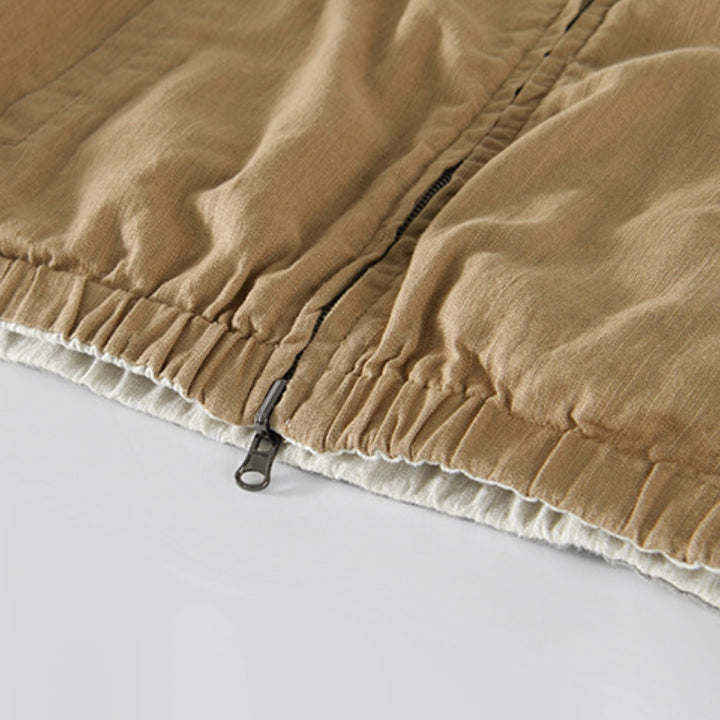 Westcliff – Linen Zip Up Jacket