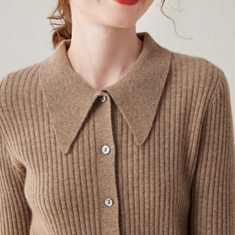 Driftfield – Cashmere Cardigan - Hilltop Nord