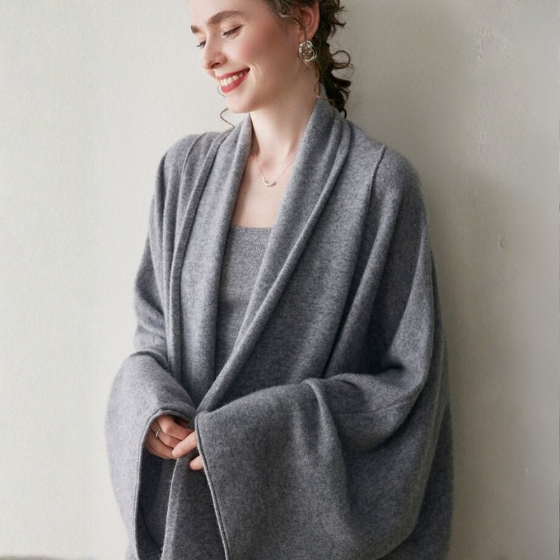 Hearthfall – Cashmere Wool Cardigan