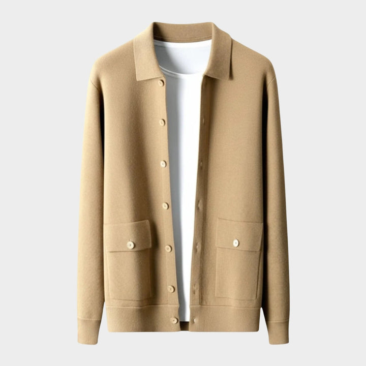 Hawthorne - Wool Button - Up Cardigan - Hilltop Nord