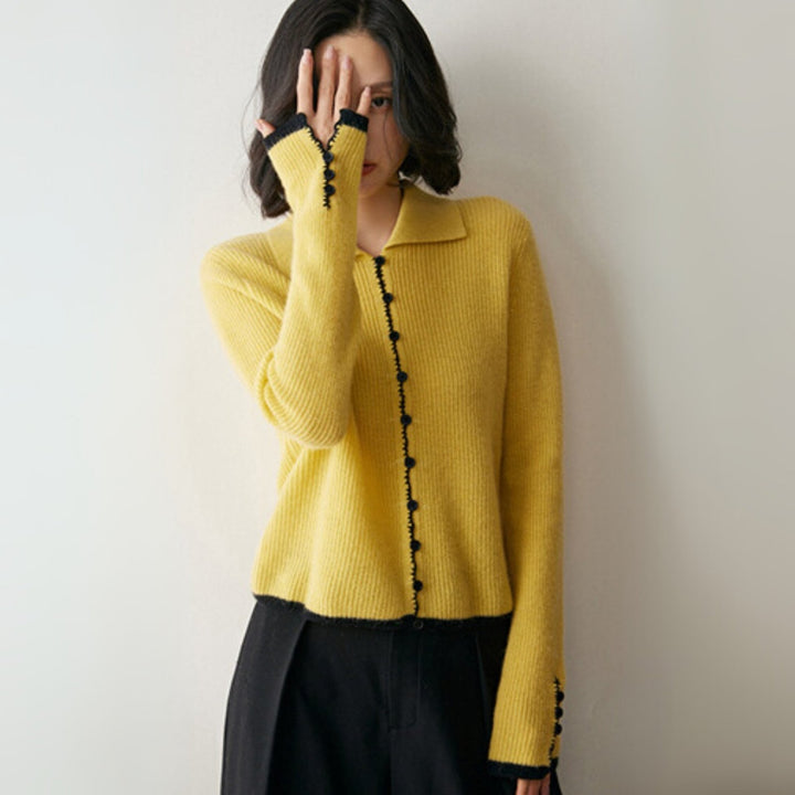 Windmere – Cashmere Wool Cardigan - Hilltop Nord