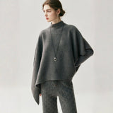 Havenveil – Cashmere Wool Poncho - Hilltop Nord