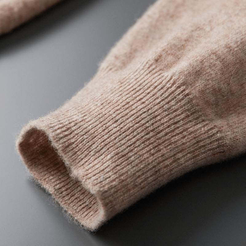 Theo – Wool Knit Polo - Hilltop Nord