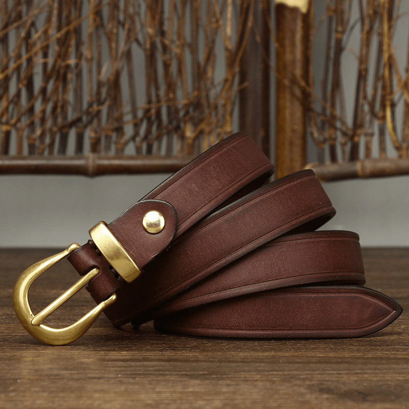 Willow – Slim Curved Buckle Belt - Hilltop Nord