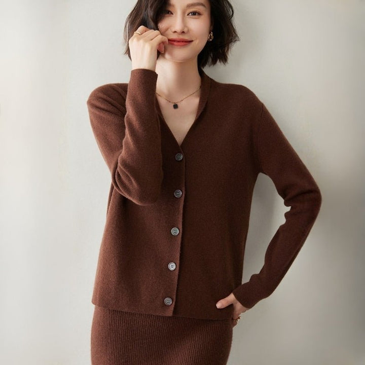 Fairhaven – Cashmere Cardigan - Hilltop Nord
