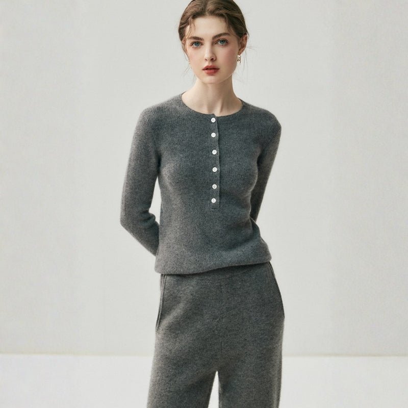 Crosshaven – Cashmere Wool Sweater - Hilltop Nord