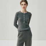 Crosshaven – Cashmere Wool Sweater - Hilltop Nord