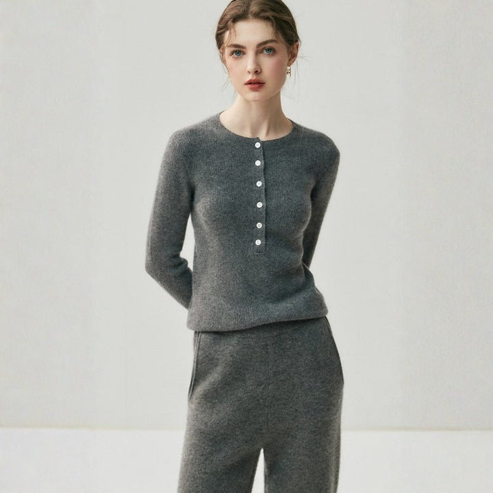 Crosshaven – Cashmere Wool Sweater - Hilltop Nord