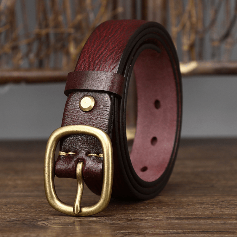 Mesa – Slim Leather Belt - Hilltop Nord
