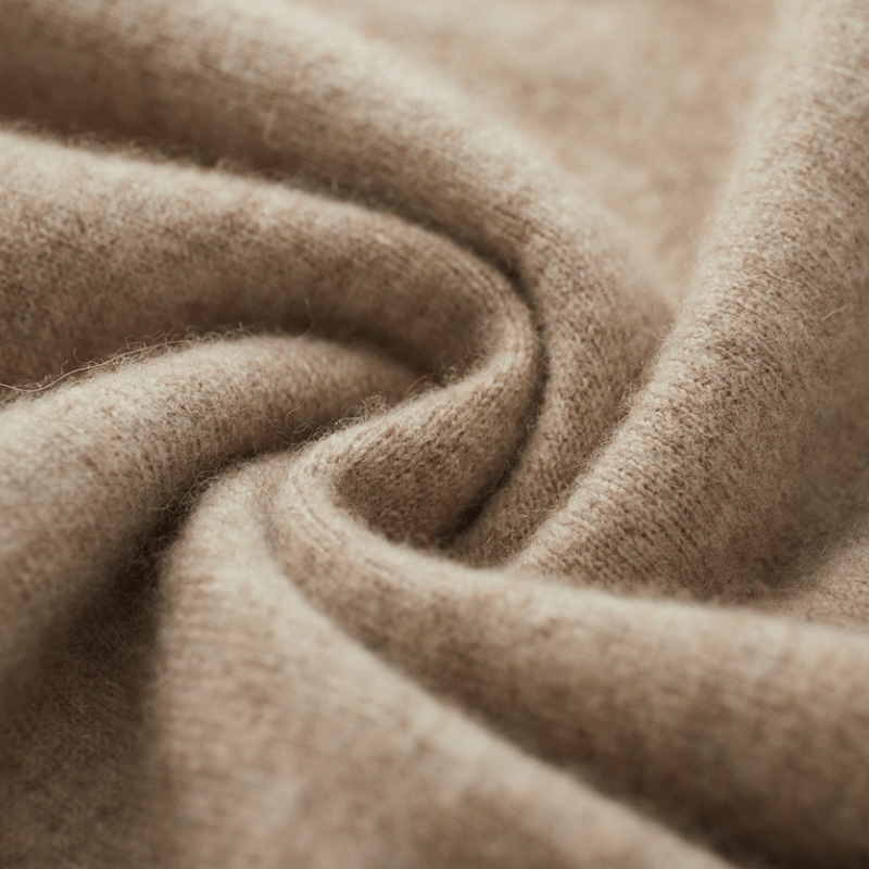 Rowan – Cashmere Wool Mock Neck Sweater - Hilltop Nord