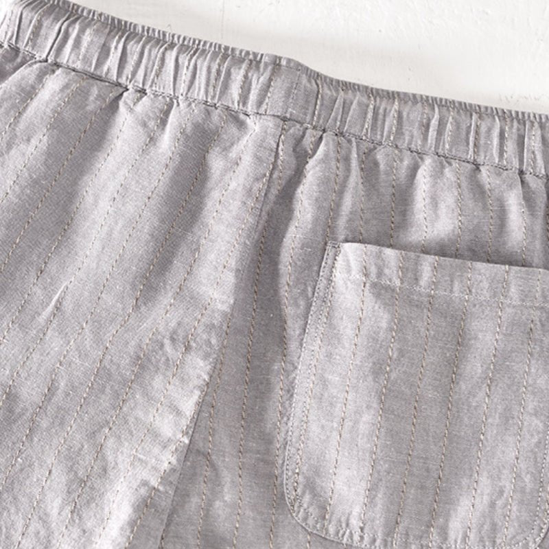 Taylor - Linen Shorts - Hilltop Nord