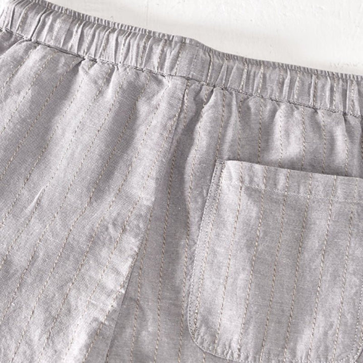 Taylor - Linen Shorts - Hilltop Nord