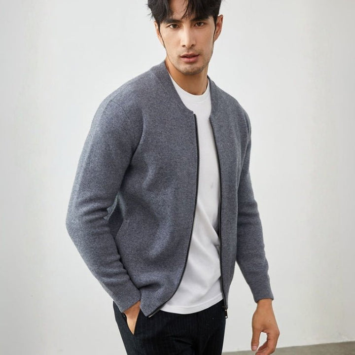 Coastpath – Cashmere Wool Cardigan - Hilltop Nord