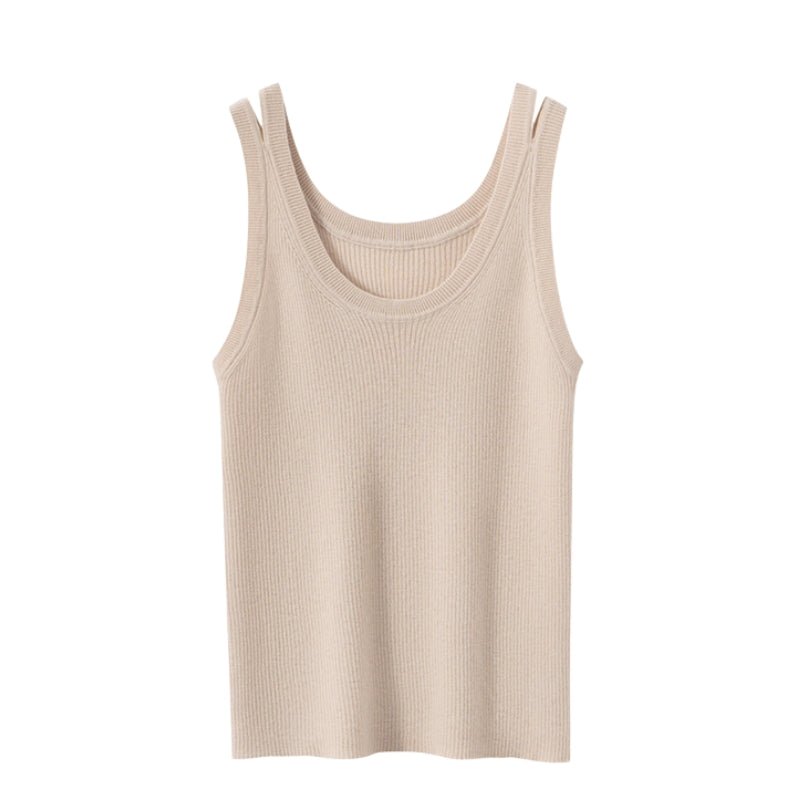 Terrathread – Cashmere Wool Tank Top - Hilltop Nord