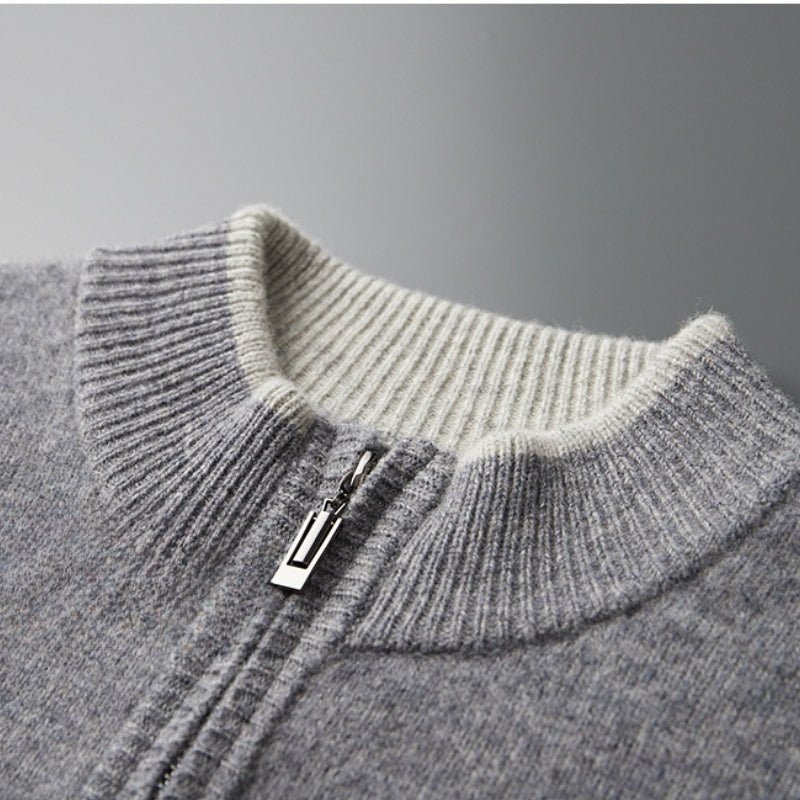 Cullen – Wool Zip - Up Jacket - Hilltop Nord