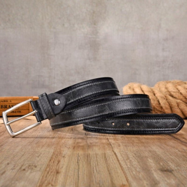 Edgefield – Leather Belt - Hilltop Nord