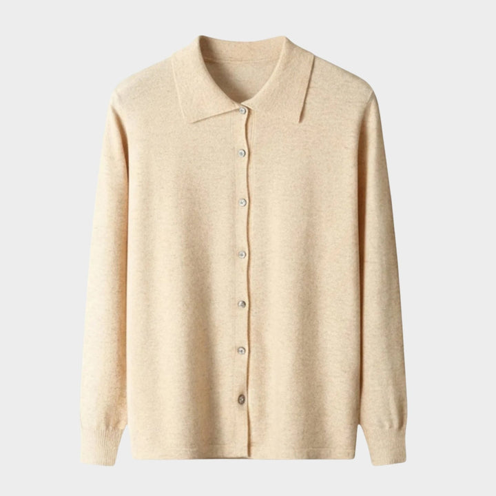 Sanford - Wool Button - Up Polo Cardigan - Hilltop Nord