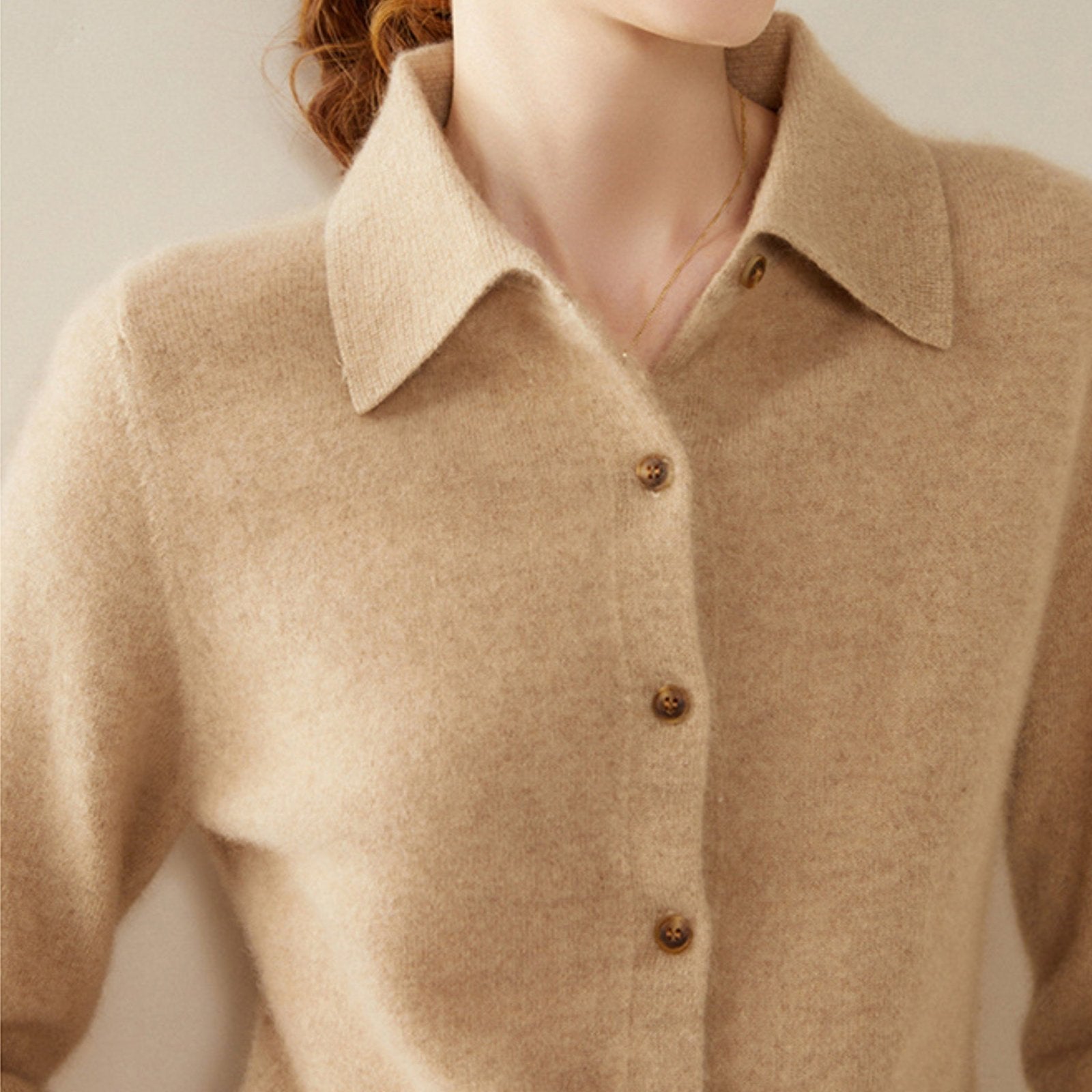 Loomstead – Cashmere Wool Cardigan - Hilltop Nord