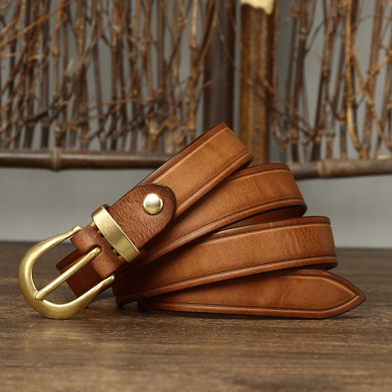 Willow – Slim Curved Buckle Belt - Hilltop Nord