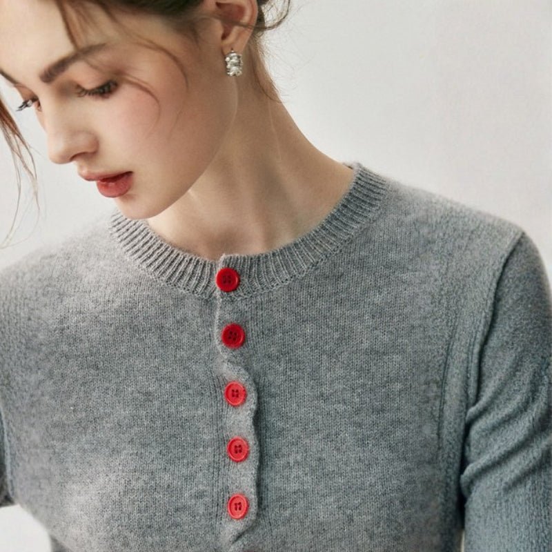 Alderline – Cashmere Wool Cardigan - Hilltop Nord