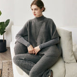 Havenveil – Cashmere Wool Poncho - Hilltop Nord