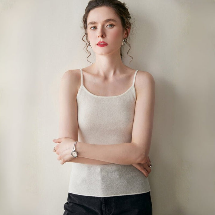 Softveil – Cashmere Wool Camisole - Hilltop Nord