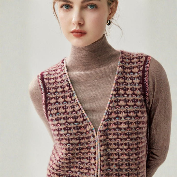 Rootstitch – Cashmere Wool Vest - Hilltop Nord