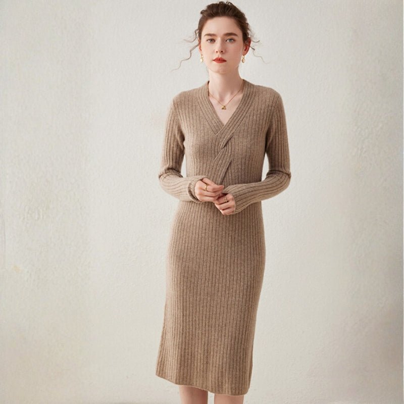 Mistveil – Cashmere Wool Dress - Hilltop Nord