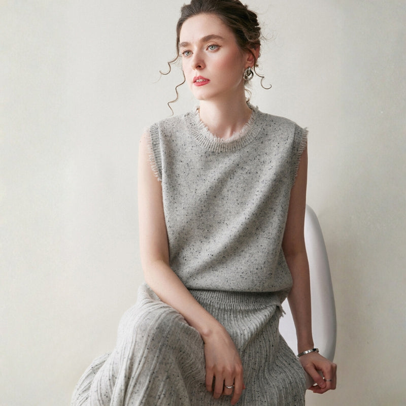 Polka – Cashmere Wool Vest