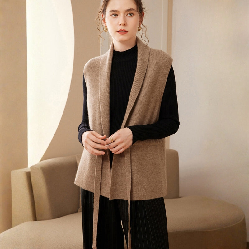 Cliffside – Cashmere Wool Vest