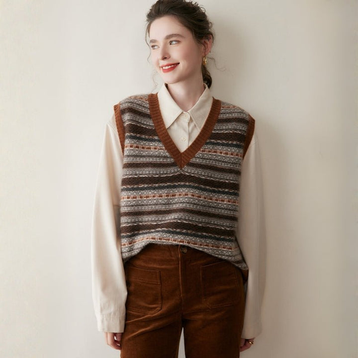 Oakridge – Cashmere Wool Vest - Hilltop Nord