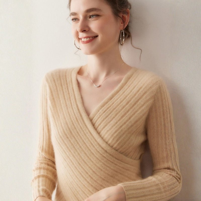 Crossveil – Cashmere Wool Top - Hilltop Nord