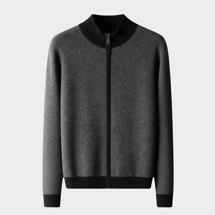 Sterling - Cashmere Wool Zip Jacket - Hilltop Nord