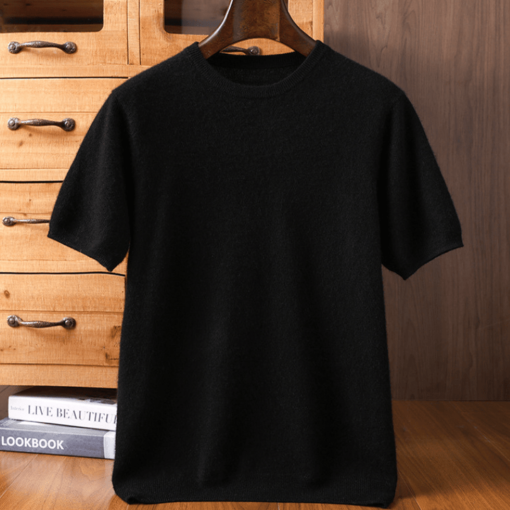 Haven - Wool Crewneck Tee - Hilltop Nord