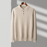 Orion – Cashmere Wool Knit Polo - Hilltop Nord