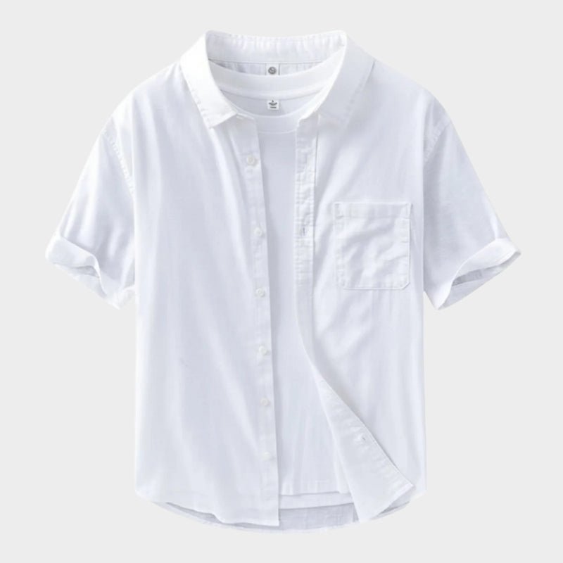 Coastline - Linen Short Sleeve - Hilltop Nord